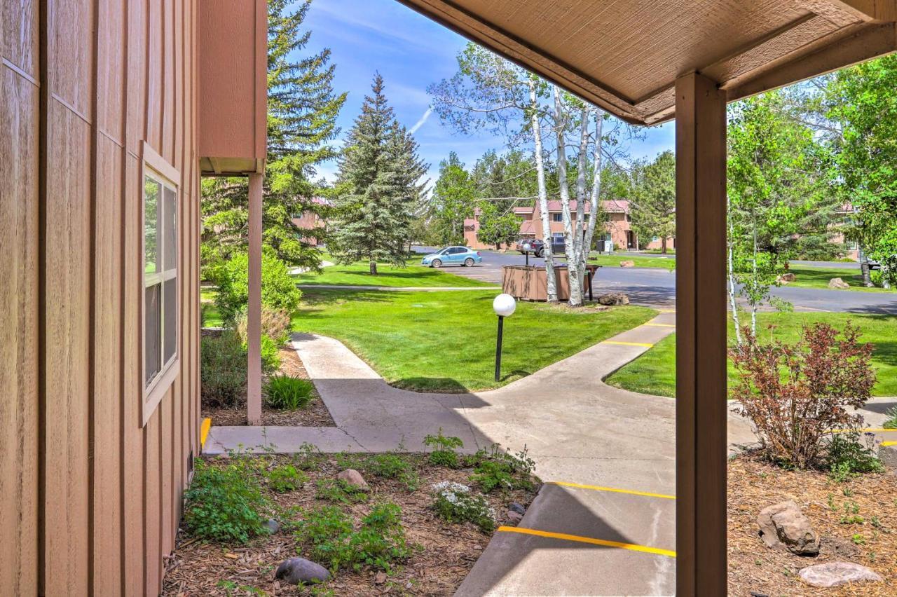 Cozy Pagosa Springs Townhome Fire Pit And Patio! Exterior photo